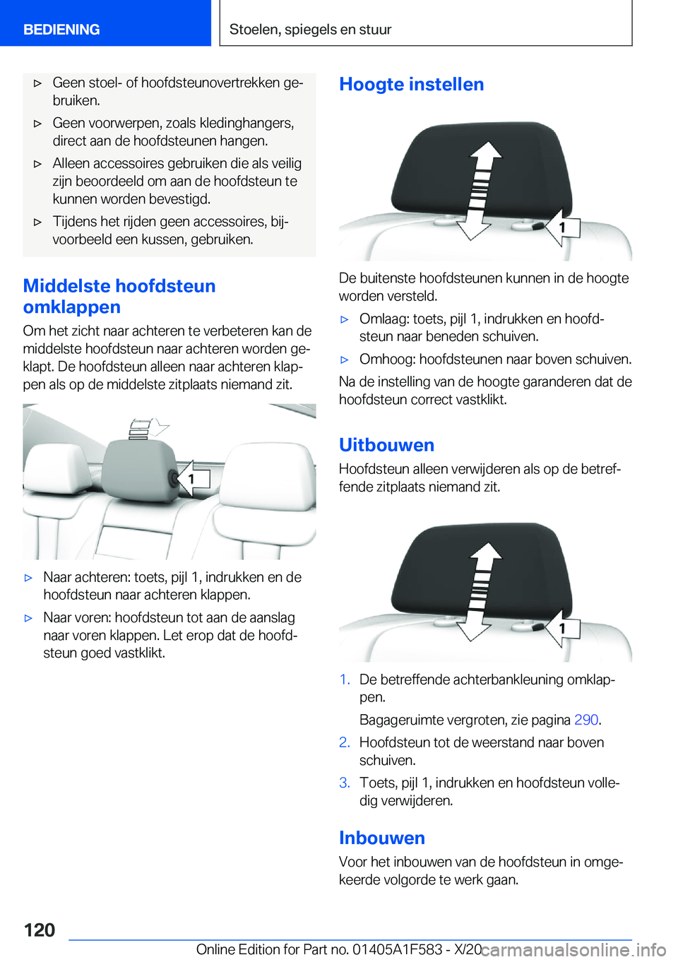 BMW X3 M 2021  Instructieboekjes (in Dutch) 'x�G�e�e�n��s�t�o�e�l�-��o�f��h�o�o�f�d�s�t�e�u�n�o�v�e�r�t�r�e�k�k�e�n��g�ej�b�r�u�i�k�e�n�.'x�G�e�e�n��v�o�o�r�w�e�r�p�e�n�,��z�o�a�l�s��k�l�e�d�i�n�g�h�a�n�g�e�r�s�,
�d�i�r�e�c�t��