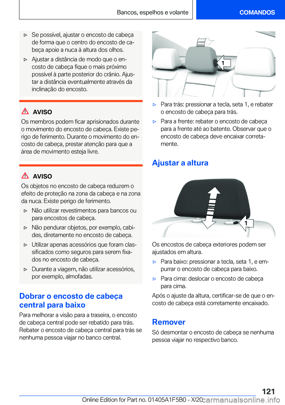 BMW X3 M 2021  Manual do condutor (in Portuguese) 'x�S�e��p�o�s�s�