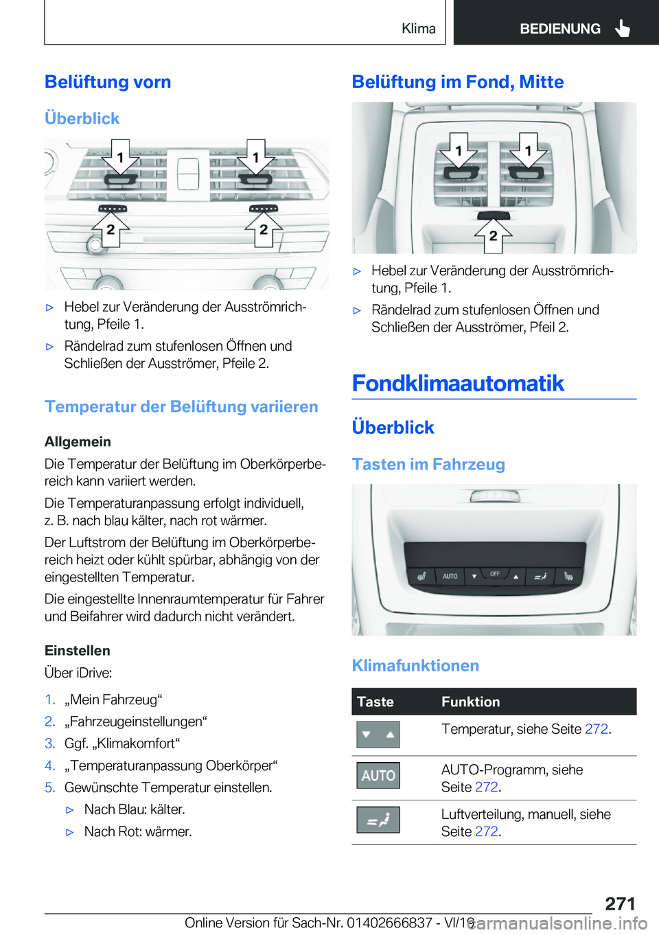 BMW X3 M 2020  Betriebsanleitungen (in German) �B�e�l�