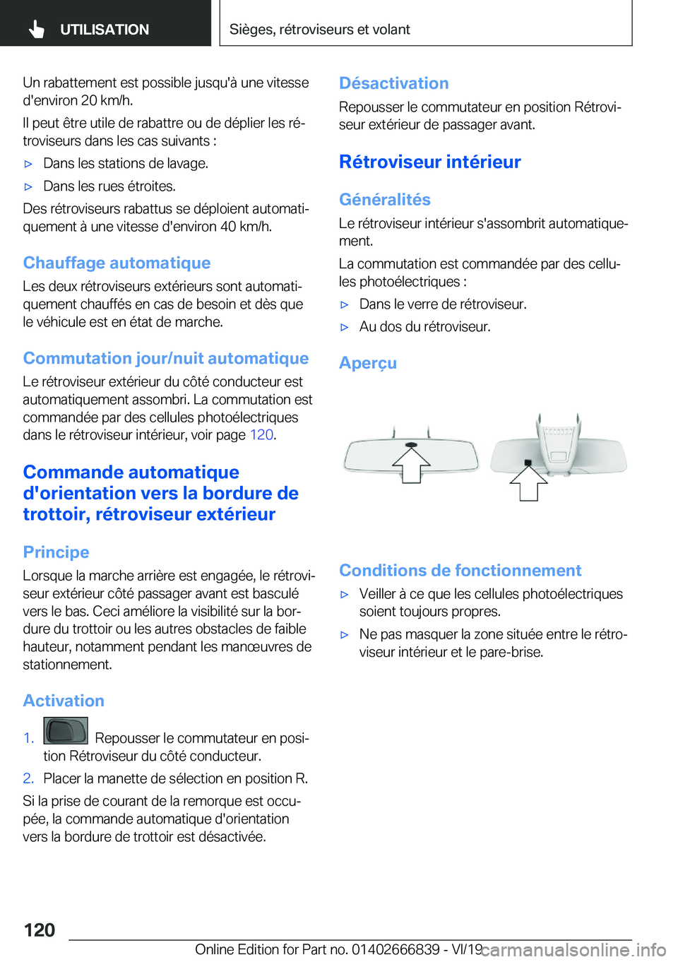 BMW X3 M 2020  Notices Demploi (in French) �U�n��r�a�b�a�t�t�e�m�e�n�t��e�s�t��p�o�s�s�i�b�l�e��j�u�s�q�u�'�