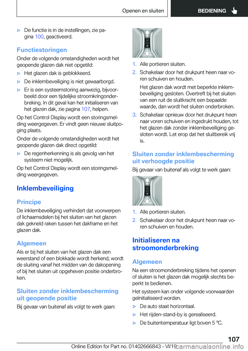 BMW X3 M 2020  Instructieboekjes (in Dutch) 'x�D�e��f�u�n�c�t�i�e��i�s��i�n��d�e��i�n�s�t�e�l�l�i�n�g�e�n�,��z�i�e��p�aj
�g�i�n�a� �1�0�0�,��g�e�a�c�t�i�v�e�e�r�d�.
�F�u�n�c�t�i�e�s�t�o�r�i�n�g�e�n
�O�n�d�e�r��d�e��v�o�l�g�e�n�d