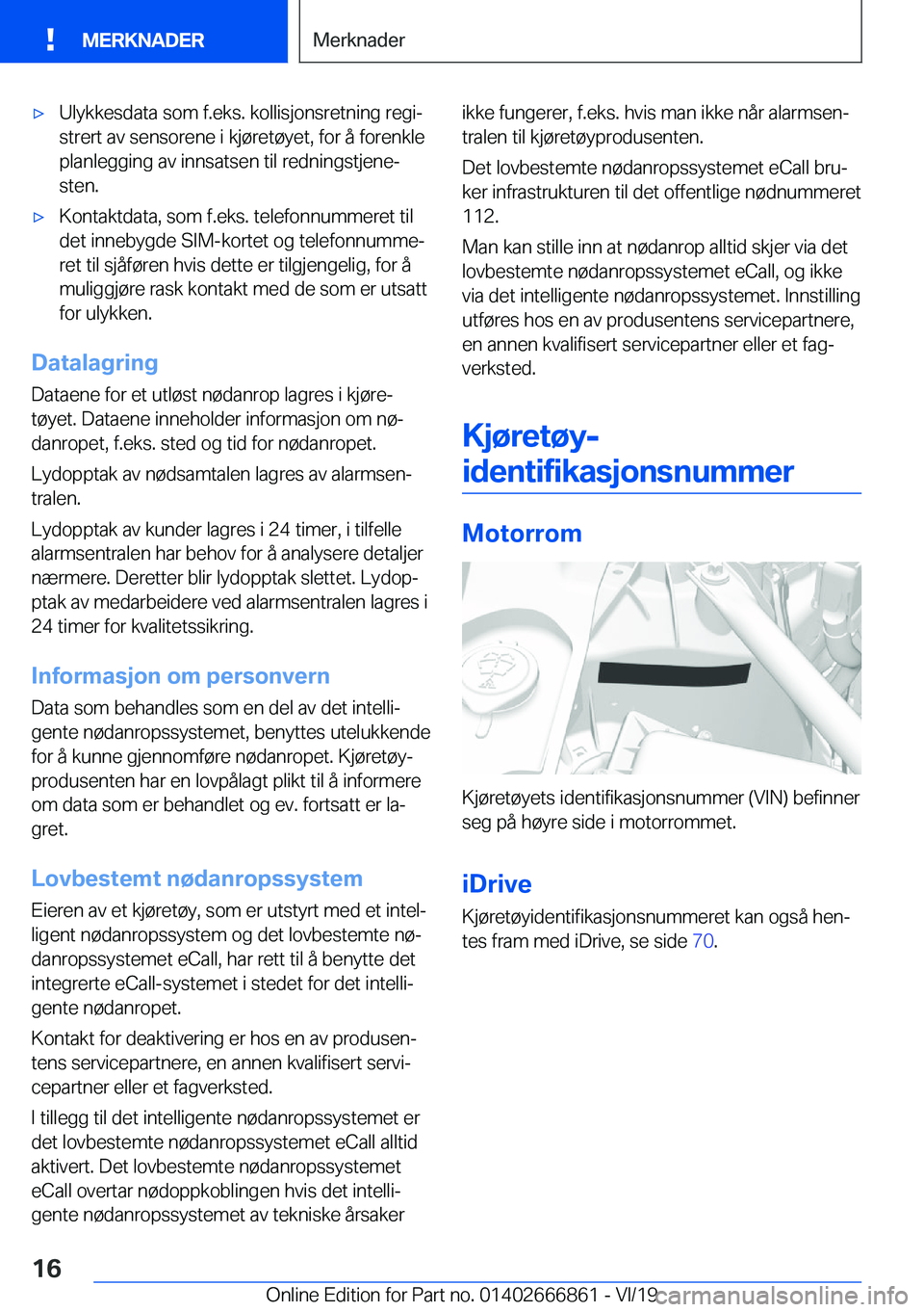 BMW X3 M 2020  InstruksjonsbØker (in Norwegian) 'x�U�l�y�k�k�e�s�d�a�t�a��s�o�m��f�.�e�k�s�.��k�o�l�l�i�s�j�o�n�s�r�e�t�n�i�n�g��r�e�g�ij�s�t�r�e�r�t��a�v��s�e�n�s�o�r�e�n�e��i��k�j�