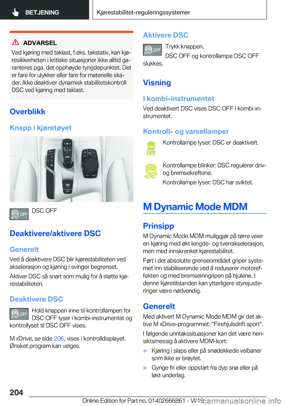 BMW X3 M 2020  InstruksjonsbØker (in Norwegian) �A�D�V�A�R�S�E�L
�V�e�d��k�j�