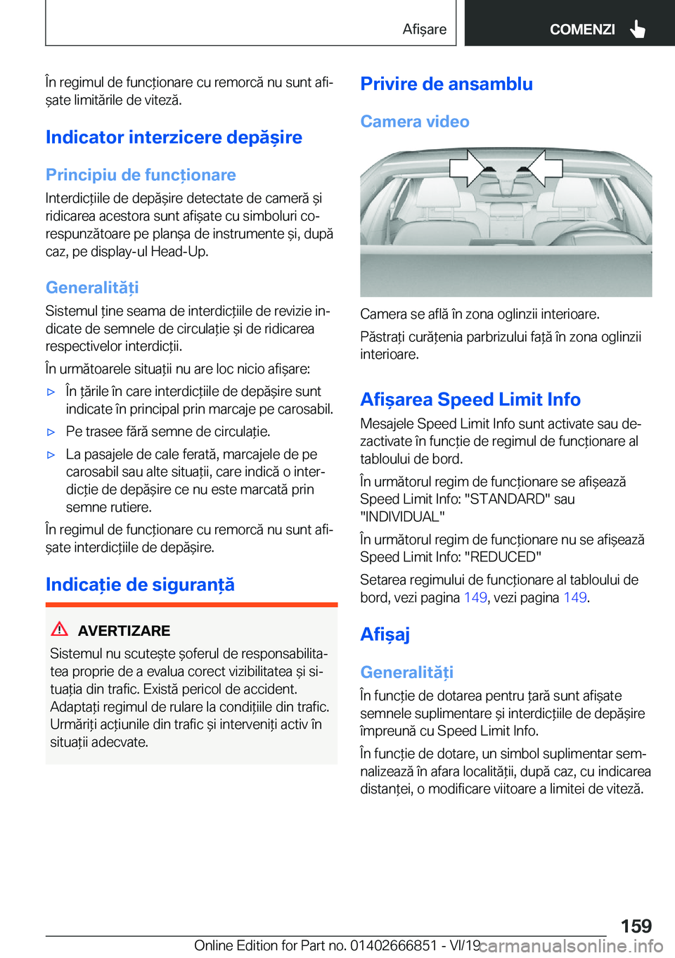 BMW X3 M 2020  Ghiduri De Utilizare (in Romanian) �
