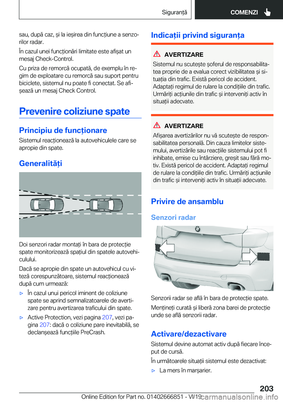 BMW X3 M 2020  Ghiduri De Utilizare (in Romanian) �s�a�u�,��d�u�p�