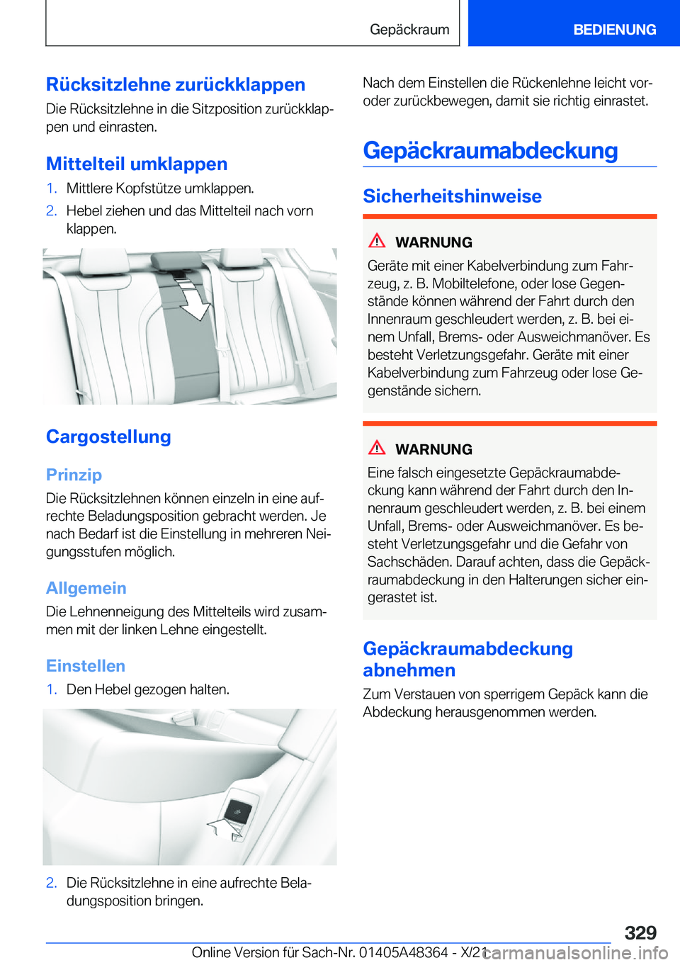 BMW X4 2022  Betriebsanleitungen (in German) �R�