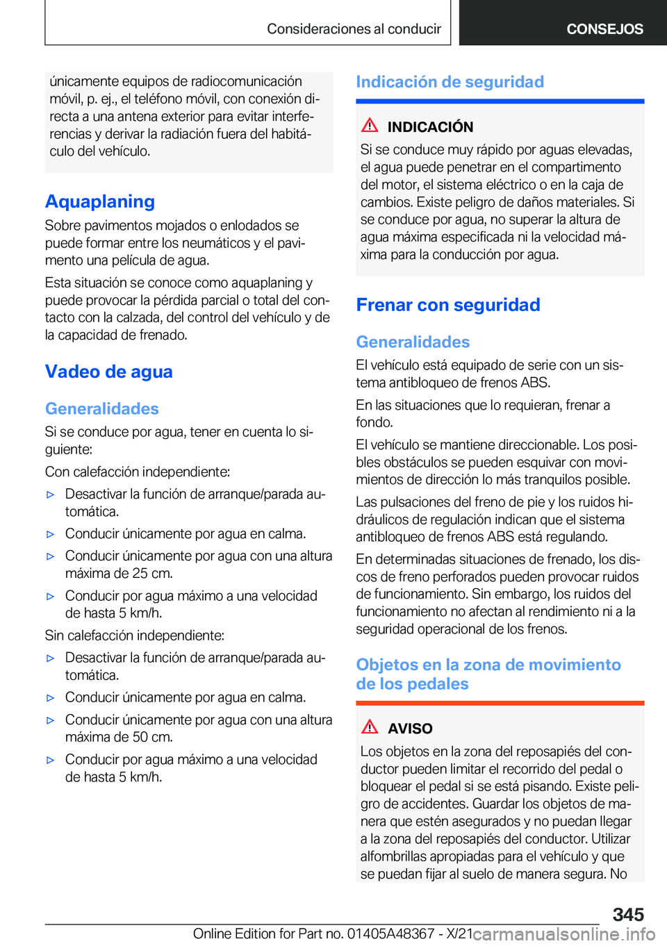 BMW X4 2022  Manuales de Empleo (in Spanish) �