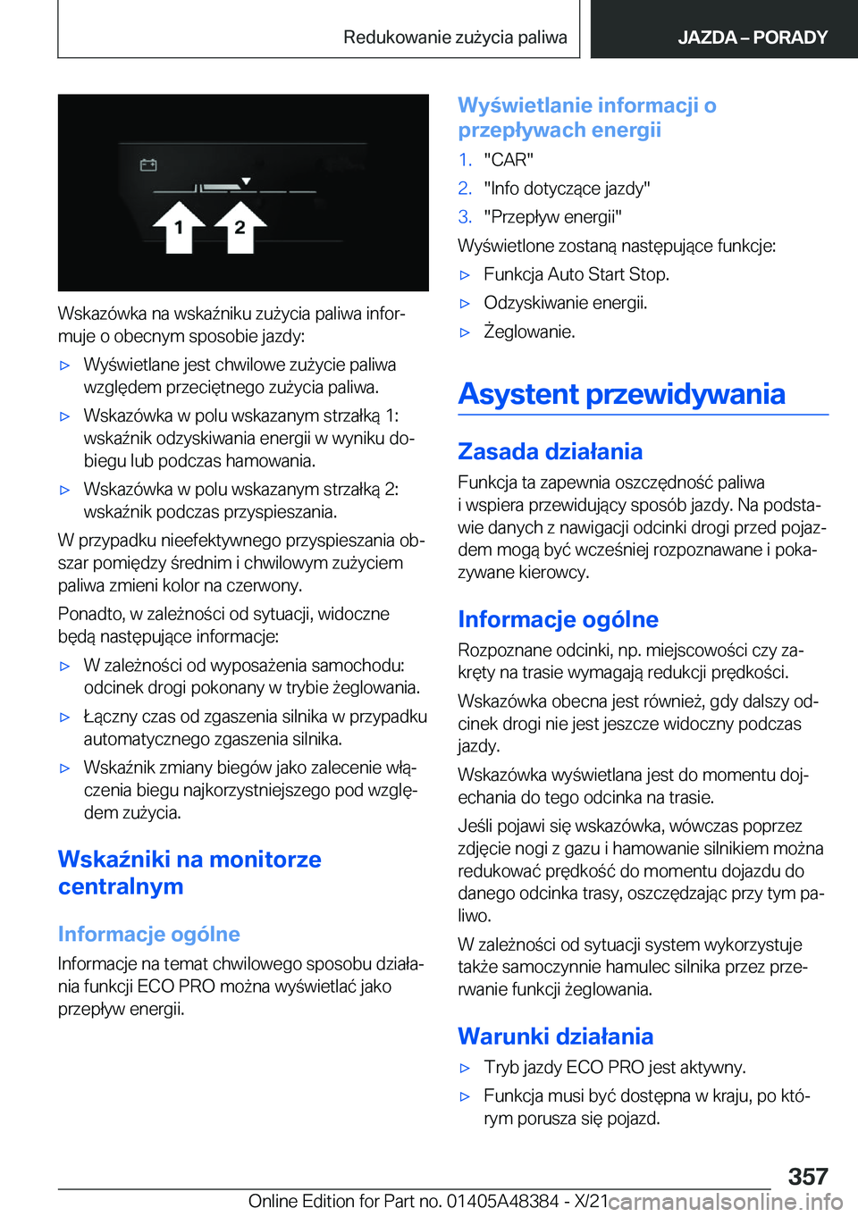 BMW X4 2022  Instrukcja obsługi (in Polish) �W�s�k�a�z�