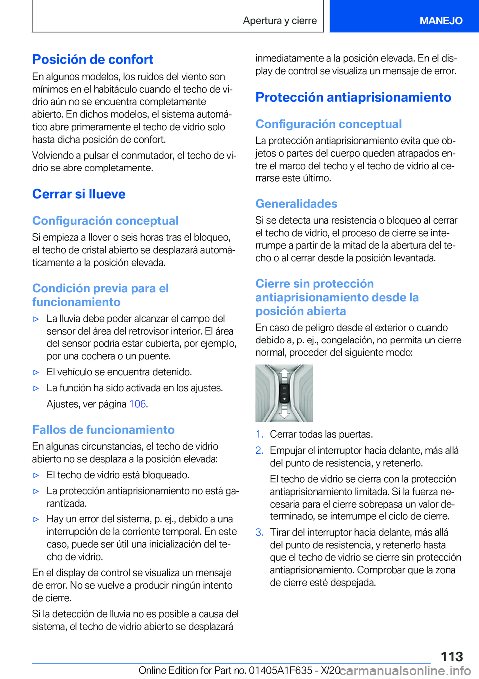 BMW X4 2021  Manuales de Empleo (in Spanish) �P�o�s�i�c�i�