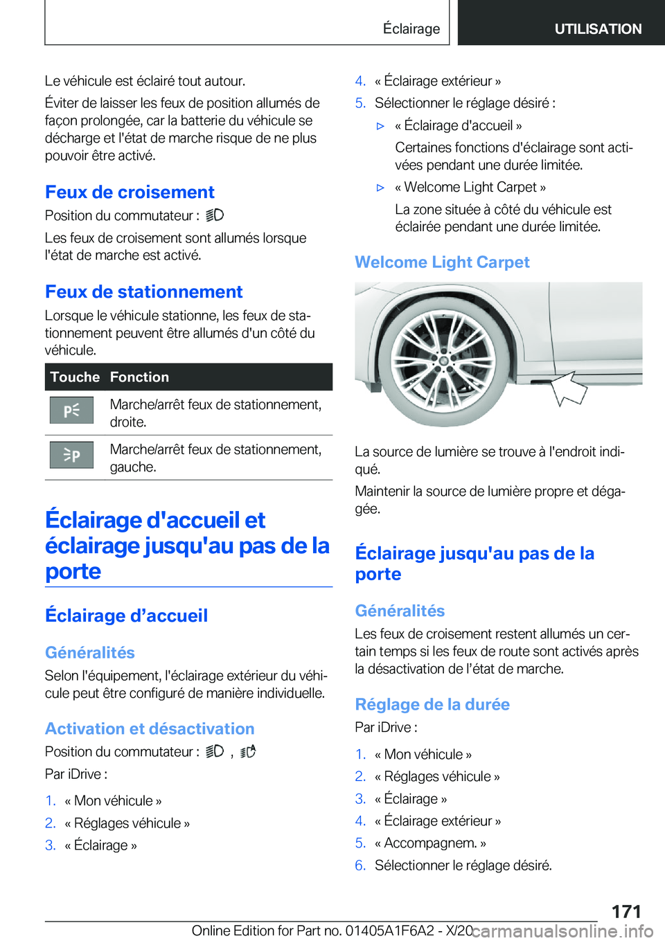 BMW X4 2021  Notices Demploi (in French) �L�e��v�é�h�i�c�u�l�e��e�s�t��é�c�l�a�i�r�é��t�o�u�t��a�u�t�o�u�r�.
�