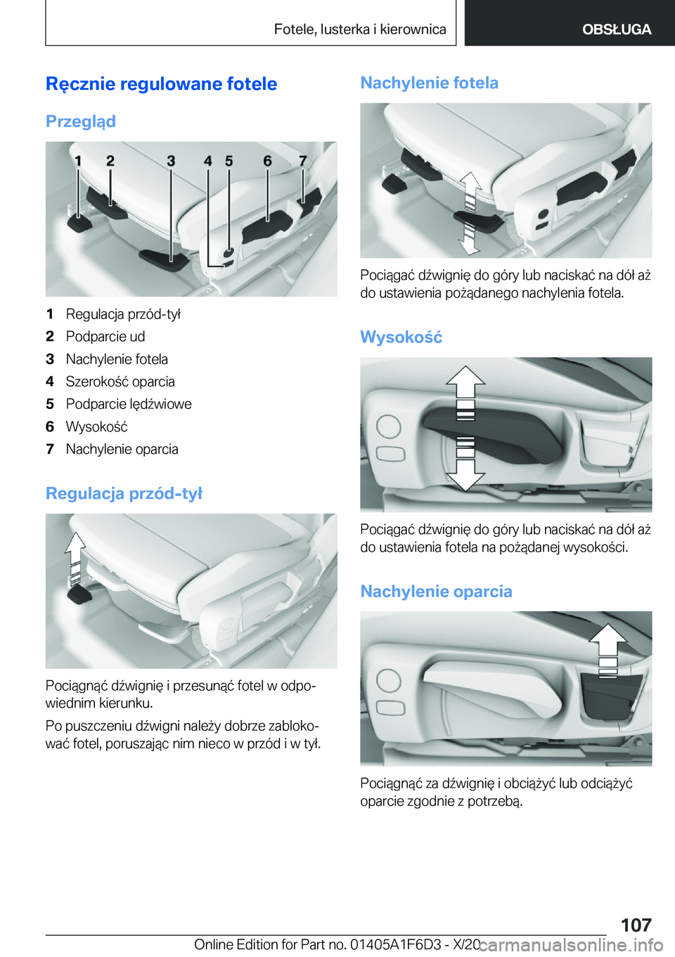 BMW X4 2021  Instrukcja obsługi (in Polish) �R�