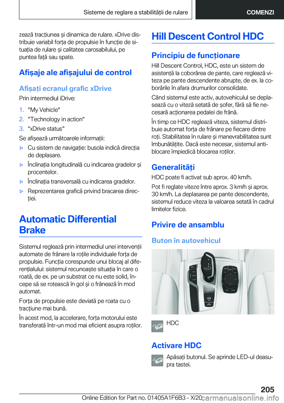 BMW X4 2021  Ghiduri De Utilizare (in Romanian) �z�e�a�z�