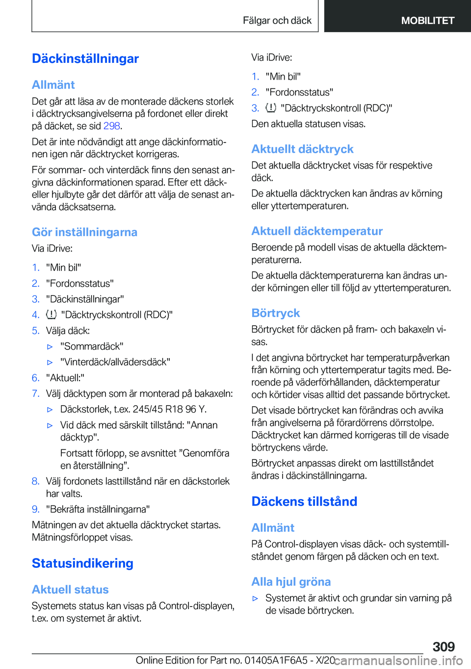 BMW X4 2021  InstruktionsbÖcker (in Swedish) �D�ä�c�k�i�n�s�t�ä�l�l�n�i�n�g�a�r
�A�l�l�m�ä�n�t �D�e�t��g�å�r��a�t�t��l�ä�s�a��a�v��d�e��m�o�n�t�e�r�a�d�e��d�ä�c�k�e�n�s��s�t�o�r�l�e�k
�i��d�ä�c�k�t�r�y�c�k�s�a�n�g�i�v�e�l�s�e�r�n