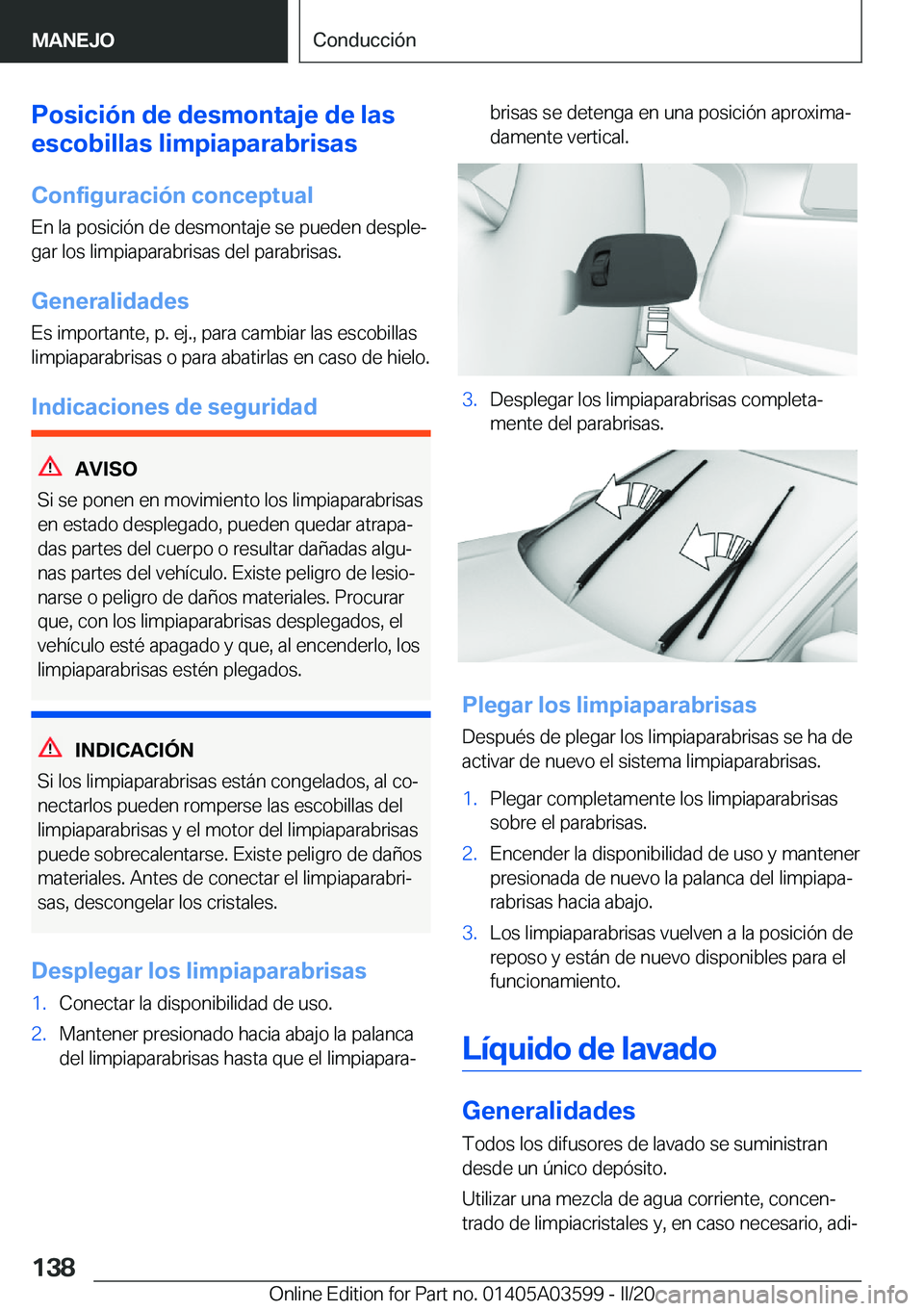 BMW X4 2020  Manuales de Empleo (in Spanish) �P�o�s�i�c�i�