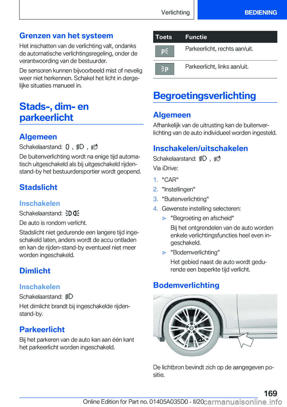 BMW X4 2020  Instructieboekjes (in Dutch) �G�r�e�n�z�e�n��v�a�n��h�e�t��s�y�s�t�e�e�m�H�e�t��i�n�s�c�h�a�t�t�e�n��v�a�n��d�e��v�e�r�l�i�c�h�t�i�n�g��v�a�l�t�,��o�n�d�a�n�k�s�d�e��a�u�t�o�m�a�t�i�s�c�h�e��v�e�r�l�i�c�h�t�i�n�g�s�r�e