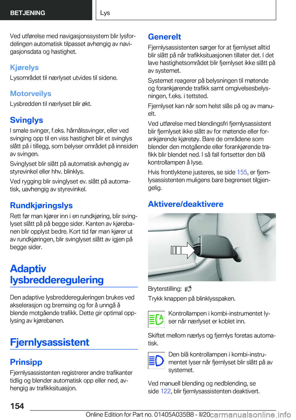 BMW X4 2020  InstruksjonsbØker (in Norwegian) �V�e�d��u�t�f�