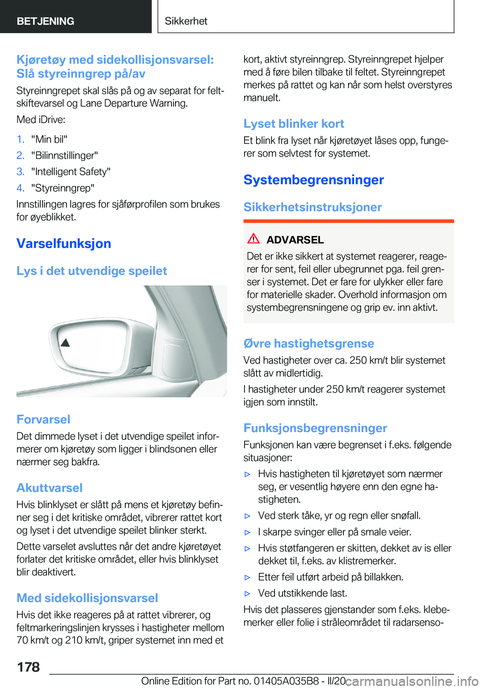 BMW X4 2020  InstruksjonsbØker (in Norwegian) �K�j�