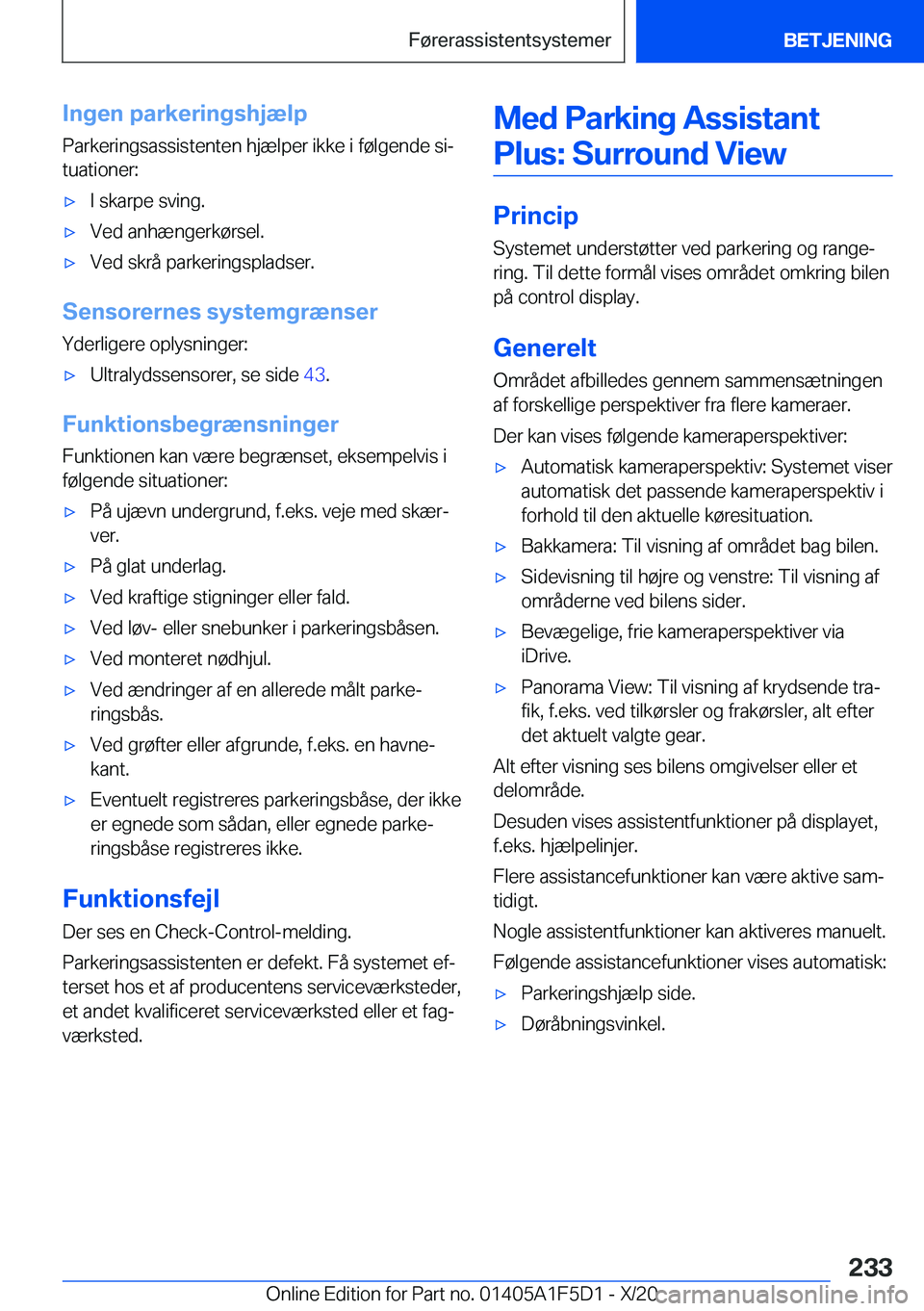 BMW X4 M 2021  InstruktionsbØger (in Danish) �I�n�g�e�n��p�a�r�k�e�r�i�n�g�s�h�j�æ�l�p
�P�a�r�k�e�r�i�n�g�s�a�s�s�i�s�t�e�n�t�e�n��h�j�æ�l�p�e�r��i�k�k�e��i��f�