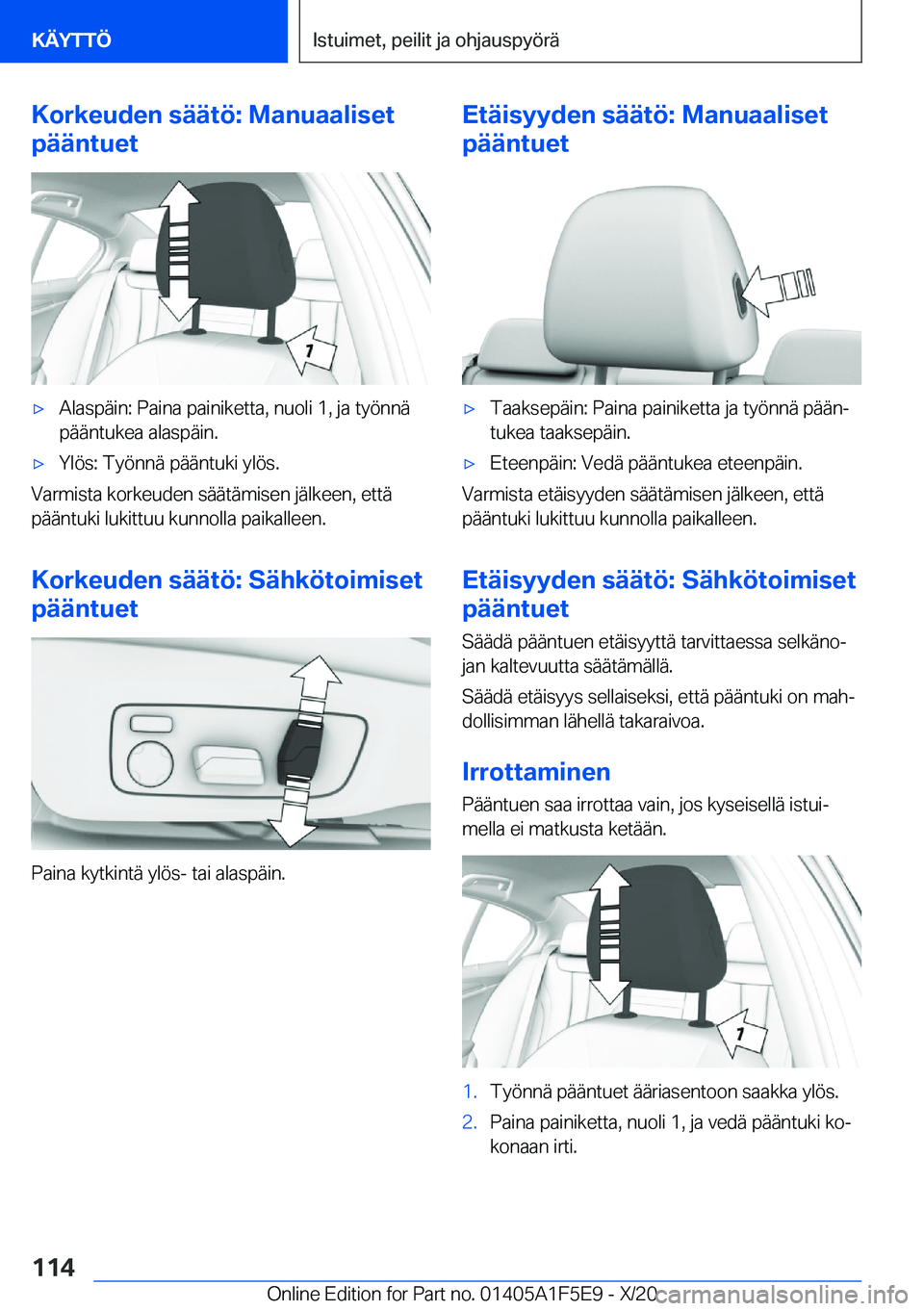 BMW X4 M 2021  Omistajan Käsikirja (in Finnish) �K�o�r�k�e�u�d�e�n��s�