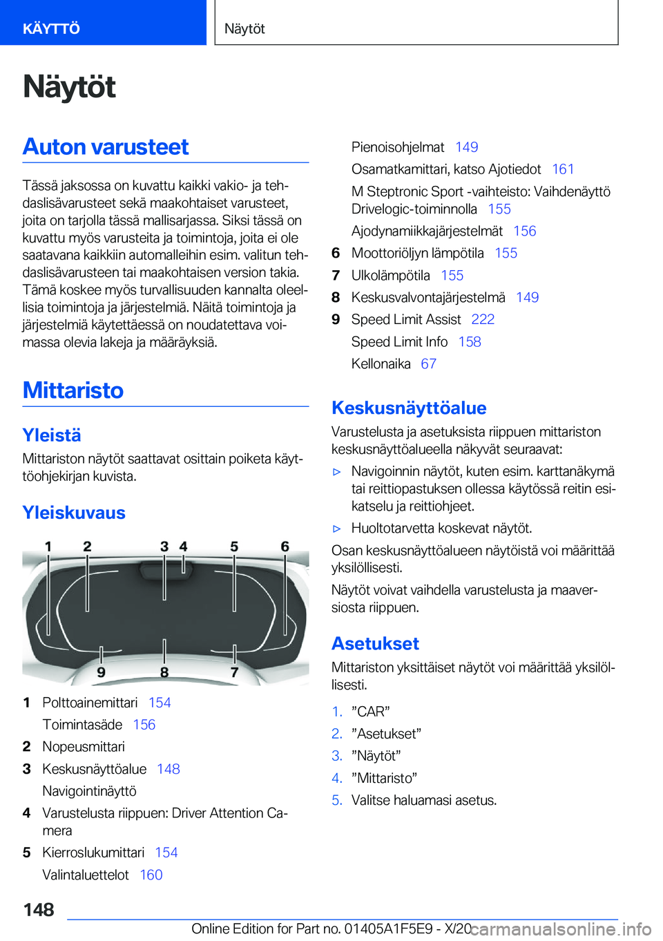 BMW X4 M 2021  Omistajan Käsikirja (in Finnish) �N�