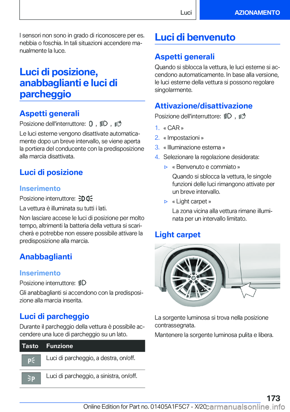 BMW X4 M 2021  Libretti Di Uso E manutenzione (in Italian) �I��s�e�n�s�o�r�i��n�o�n��s�o�n�o��i�n��g�r�a�d�o��d�i��r�i�c�o�n�o�s�c�e�r�e��p�e�r��e�s�.
�n�e�b�b�i�a��o��f�o�s�c�h�i�a�.��I�n��t�a�l�i��s�i�t�u�a�z�i�o�n�i��a�c�c�e�n�d�e�r�e��m�a
