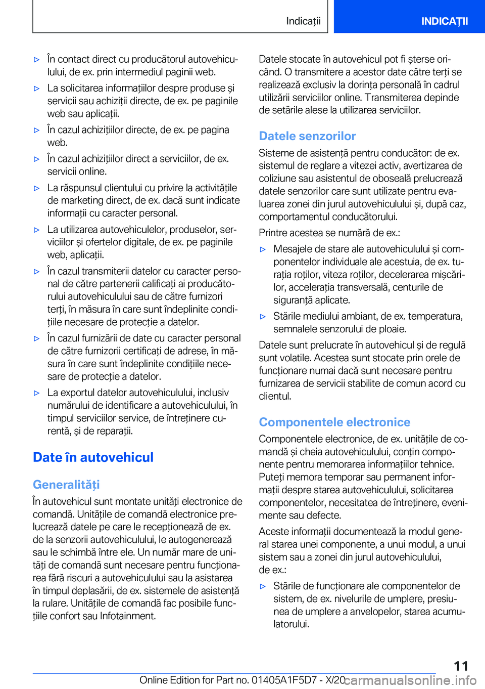 BMW X4 M 2021  Ghiduri De Utilizare (in Romanian) 'x�