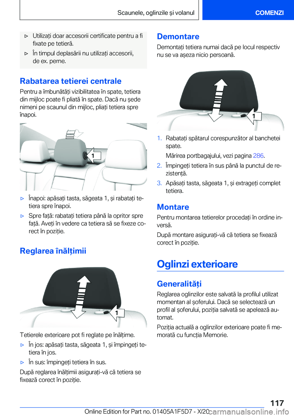 BMW X4 M 2021  Ghiduri De Utilizare (in Romanian) 'x�U�t�i�l�i�z�a*�i��d�o�a�r��a�c�c�e�s�o�r�i�i��c�e�r�t�i�f�i�c�a�t�e��p�e�n�t�r�u��a��f�i�f�i�x�a�t�e��p�e��t�e�t�i�e�r�ă�.'x�