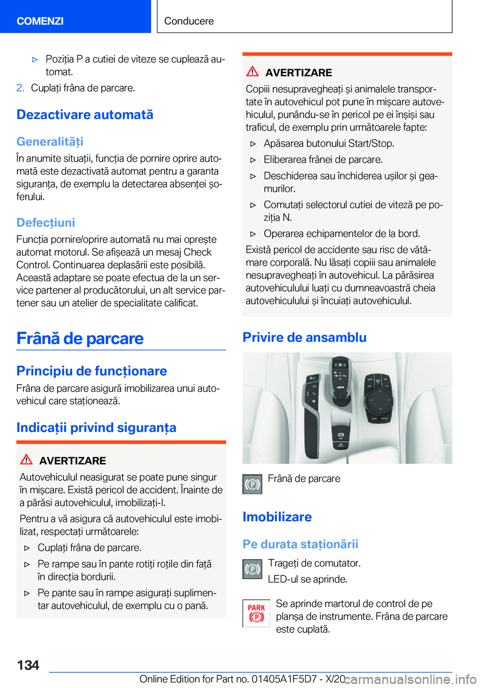 BMW X4 M 2021  Ghiduri De Utilizare (in Romanian) 'x�P�o�z�i*�i�a��P��a��c�u�t�i�e�i��d�e��v�i�t�e�z�e��s�e��c�u�p�l�e�a�z�ă��a�uj�t�o�m�a�t�.�2�.�C�u�p�l�a*�i��f�r�