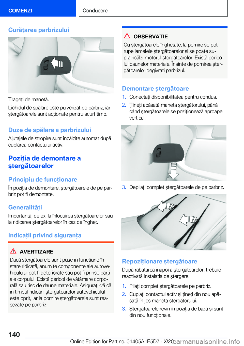 BMW X4 M 2021  Ghiduri De Utilizare (in Romanian) �C�u�r�