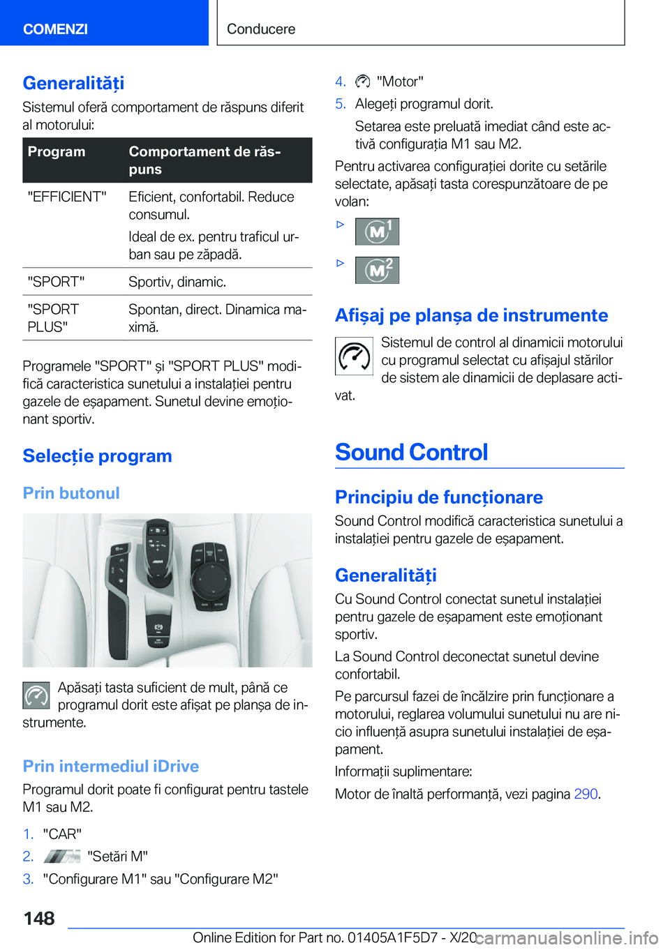 BMW X4 M 2021  Ghiduri De Utilizare (in Romanian) �G�e�n�e�r�a�l�i�t�