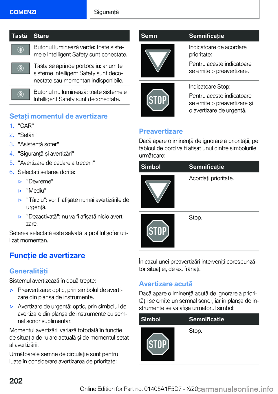 BMW X4 M 2021  Ghiduri De Utilizare (in Romanian) �T�a�s�t�