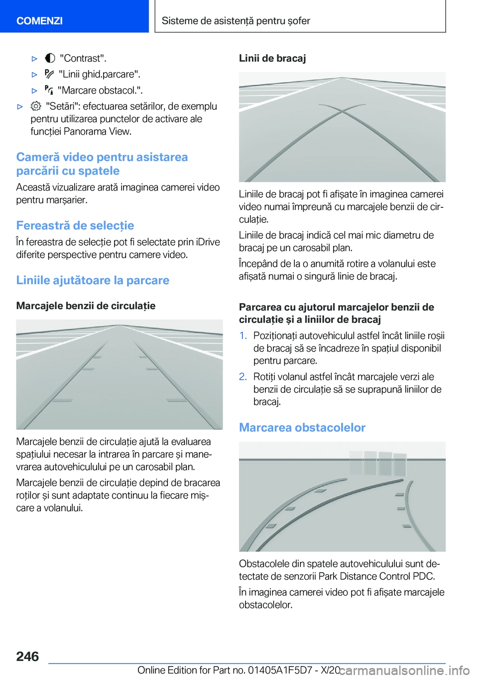 BMW X4 M 2021  Ghiduri De Utilizare (in Romanian) 'x����C�o�n�t�r�a�s�t��.'x����L�i�n�i�i��g�h�i�d�.�p�a�r�c�a�r�e��.'x����M�a�r�c�a�r�e��o�b�s�t�a�c�o�l�.��.'x����S�e�t�ă�r�i��:��e�f�e�c�t�u�a�r�e�a��s�e�t�ă�r�i