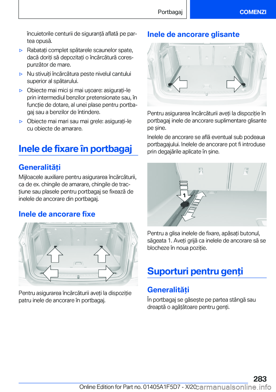 BMW X4 M 2021  Ghiduri De Utilizare (in Romanian) �