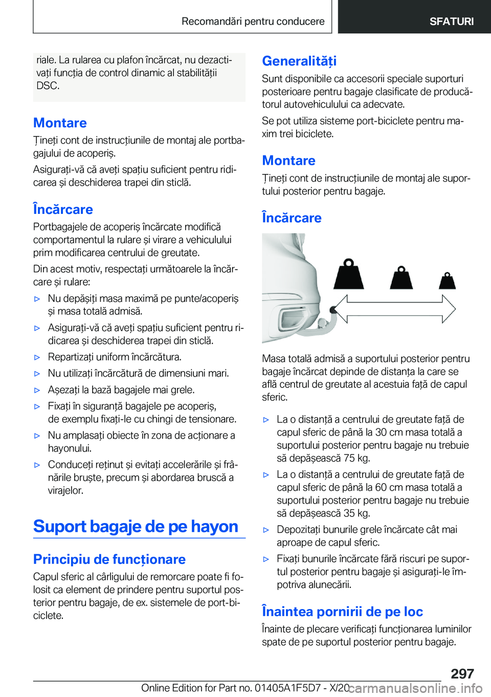BMW X4 M 2021  Ghiduri De Utilizare (in Romanian) �r�i�a�l�e�.��L�a��r�u�l�a�r�e�a��c�u��p�l�a�f�o�n��