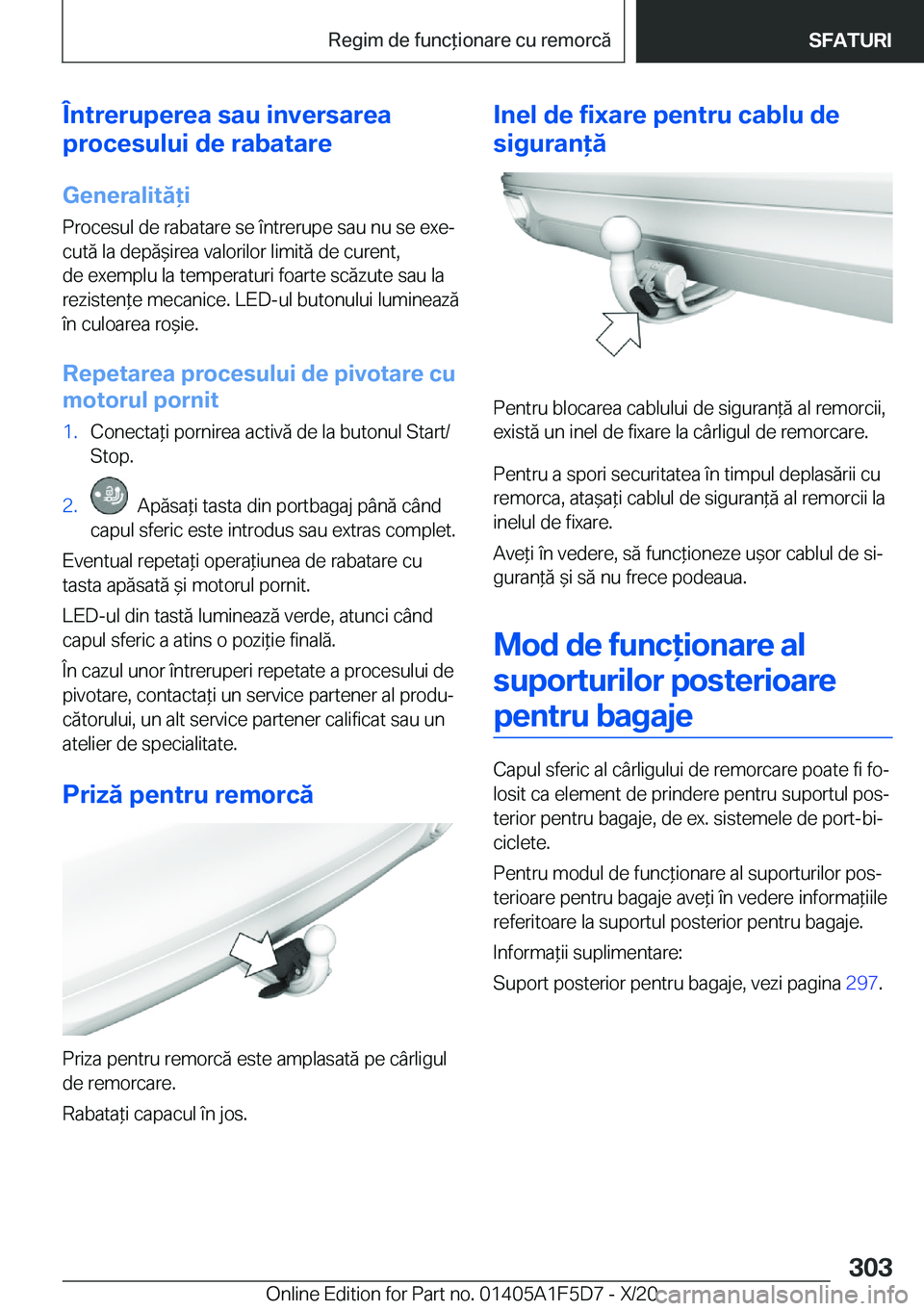 BMW X4 M 2021  Ghiduri De Utilizare (in Romanian) �