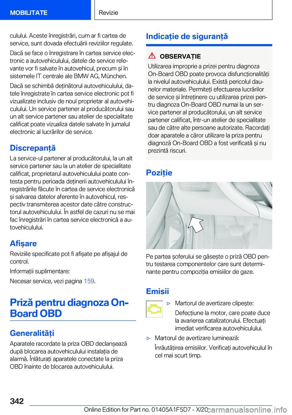 BMW X4 M 2021  Ghiduri De Utilizare (in Romanian) �c�u�l�u�l�u�i�.��A�c�e�s�t�e��