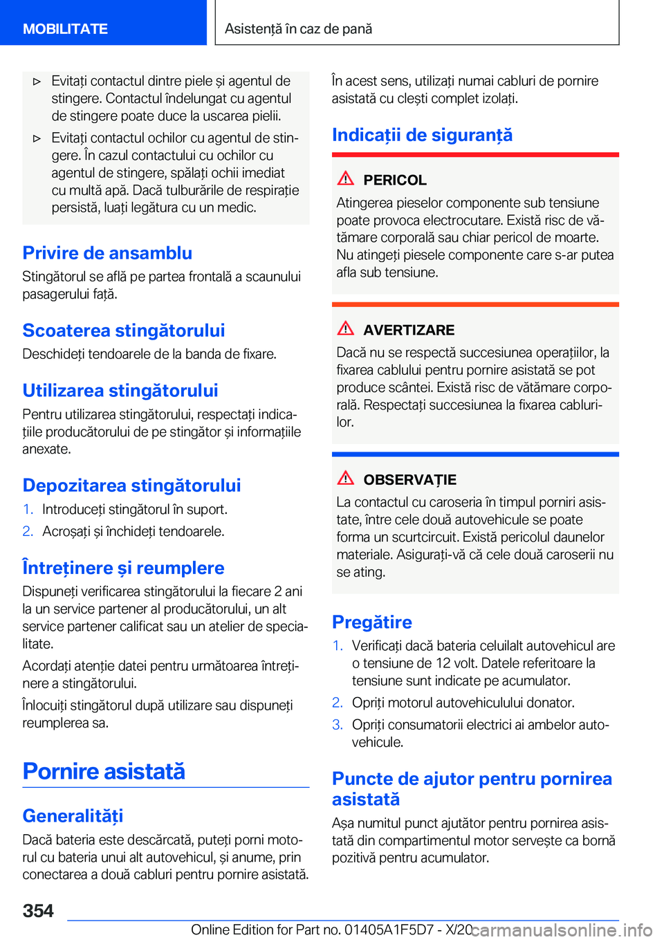 BMW X4 M 2021  Ghiduri De Utilizare (in Romanian) 'x�E�v�i�t�a*�i��c�o�n�t�a�c�t�u�l��d�i�n�t�r�e��p�i�e�l�e�&�i��a�g�e�n�t�u�l��d�e�s�t�i�n�g�e�r�e�.��C�o�n�t�a�c�t�u�l��