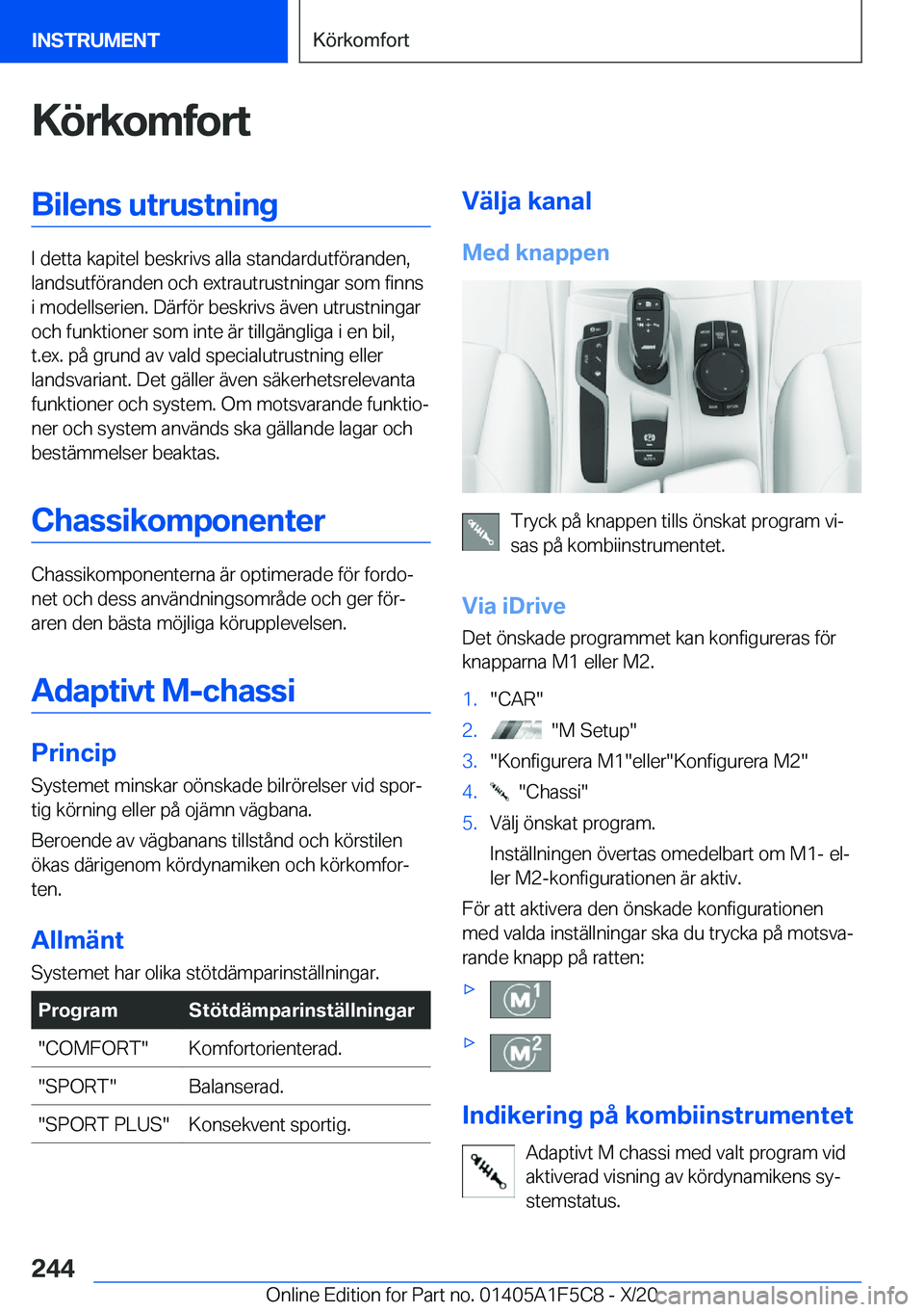 BMW X4 M 2021  InstruktionsbÖcker (in Swedish) �K�