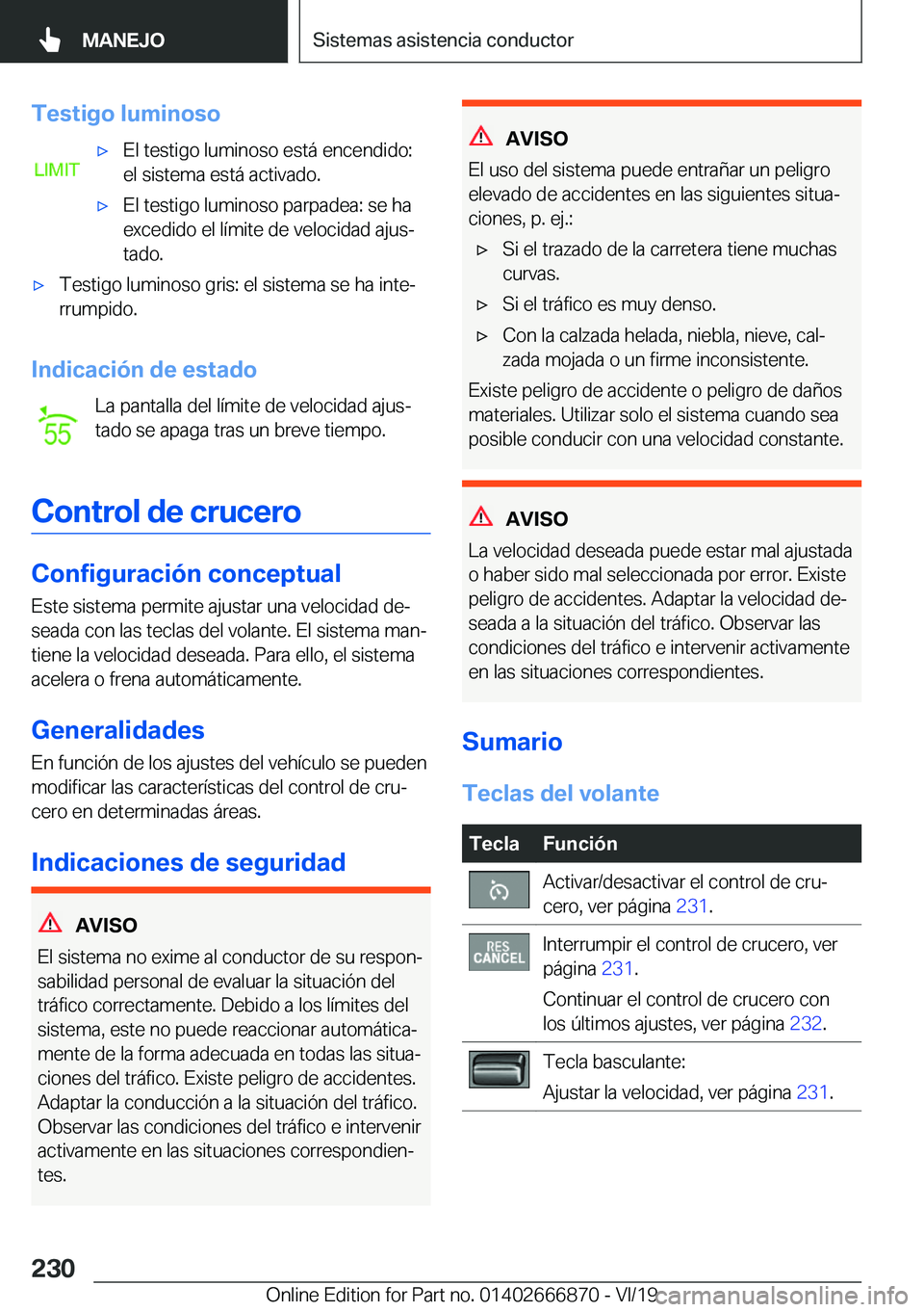 BMW X4 M 2020  Manuales de Empleo (in Spanish) �T�e�s�t�i�g�o��l�u�m�i�n�o�s�ox�E�l��t�e�s�t�i�g�o��l�u�m�i�n�o�s�o��e�s�t�