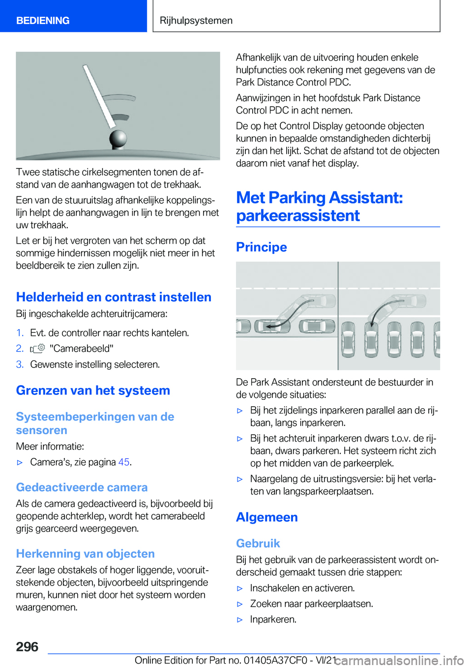 BMW X5 2022  Instructieboekjes (in Dutch) �T�w�e�e��s�t�a�t�i�s�c�h�e��c�i�r�k�e�l�s�e�g�m�e�n�t�e�n��t�o�n�e�n��d�e��a�fj�s�t�a�n�d��v�a�n��d�e��a�a�n�h�a�n�g�w�a�g�e�n��t�o�t��d�e��t�r�e�k�h�a�a�k�.
�E�e�n��v�a�n��d�e��s�t�u�