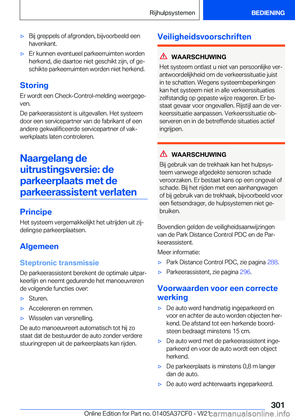 BMW X5 2022  Instructieboekjes (in Dutch) 'x�B�i�j��g�r�e�p�p�e�l�s��o�f��a�f�g�r�o�n�d�e�n�,��b�i�j�v�o�o�r�b�e�e�l�d��e�e�n
�h�a�v�e�n�k�a�n�t�.'x�E�r��k�u�n�n�e�n��e�v�e�n�t�u�e�e�l��p�a�r�k�e�e�r�r�u�i�m�t�e�n��w�o�r�d�e�