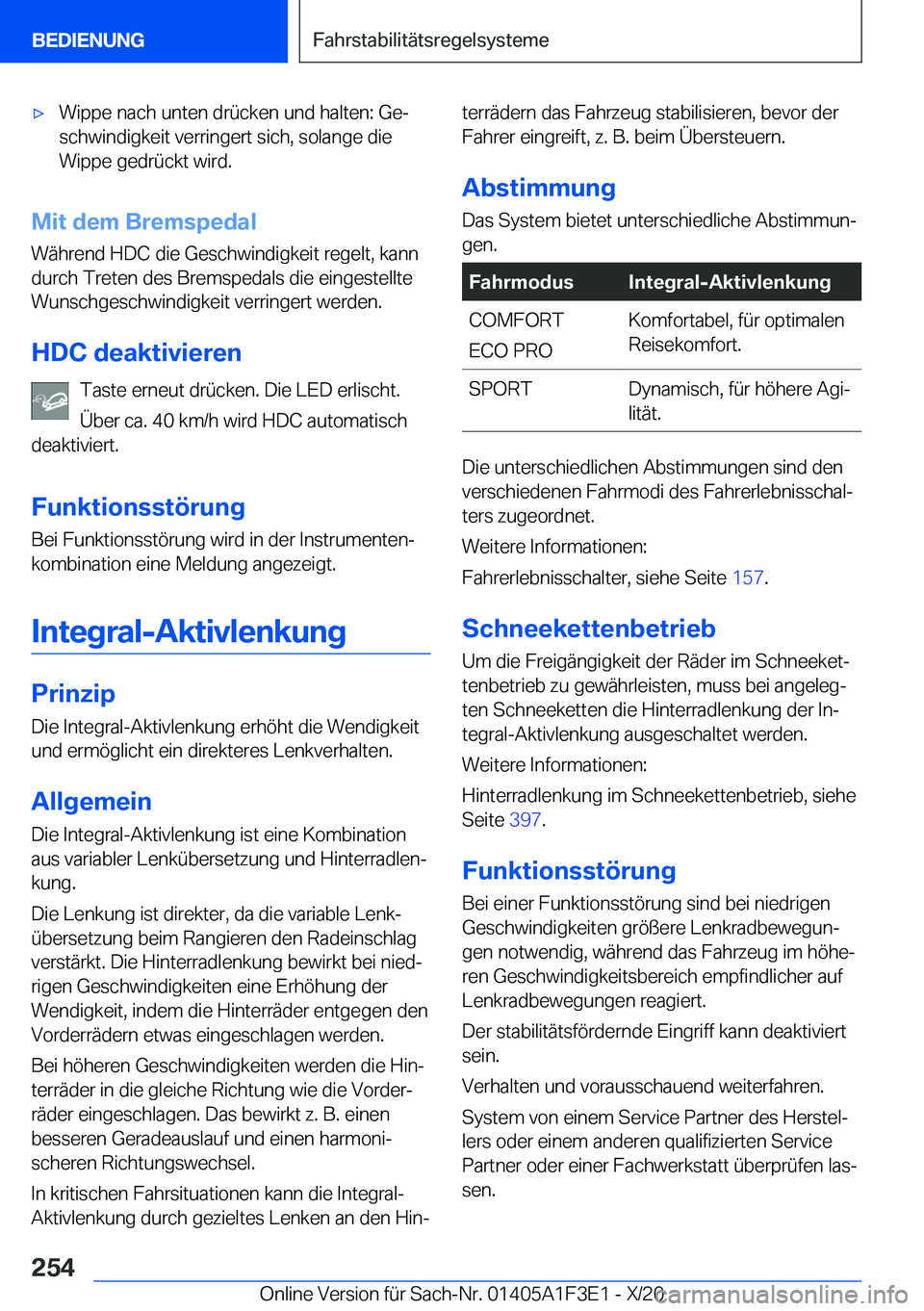 BMW X5 2021  Betriebsanleitungen (in German) x�W�i�p�p�e��n�a�c�h��u�n�t�e�n��d�r�