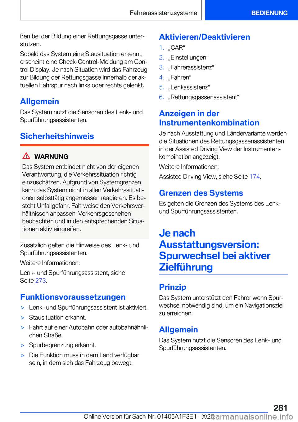 BMW X5 2021  Betriebsanleitungen (in German) �