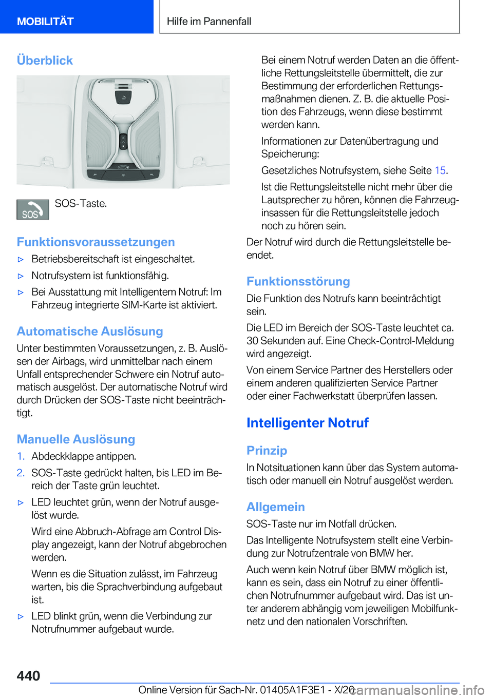 BMW X5 2021  Betriebsanleitungen (in German) �