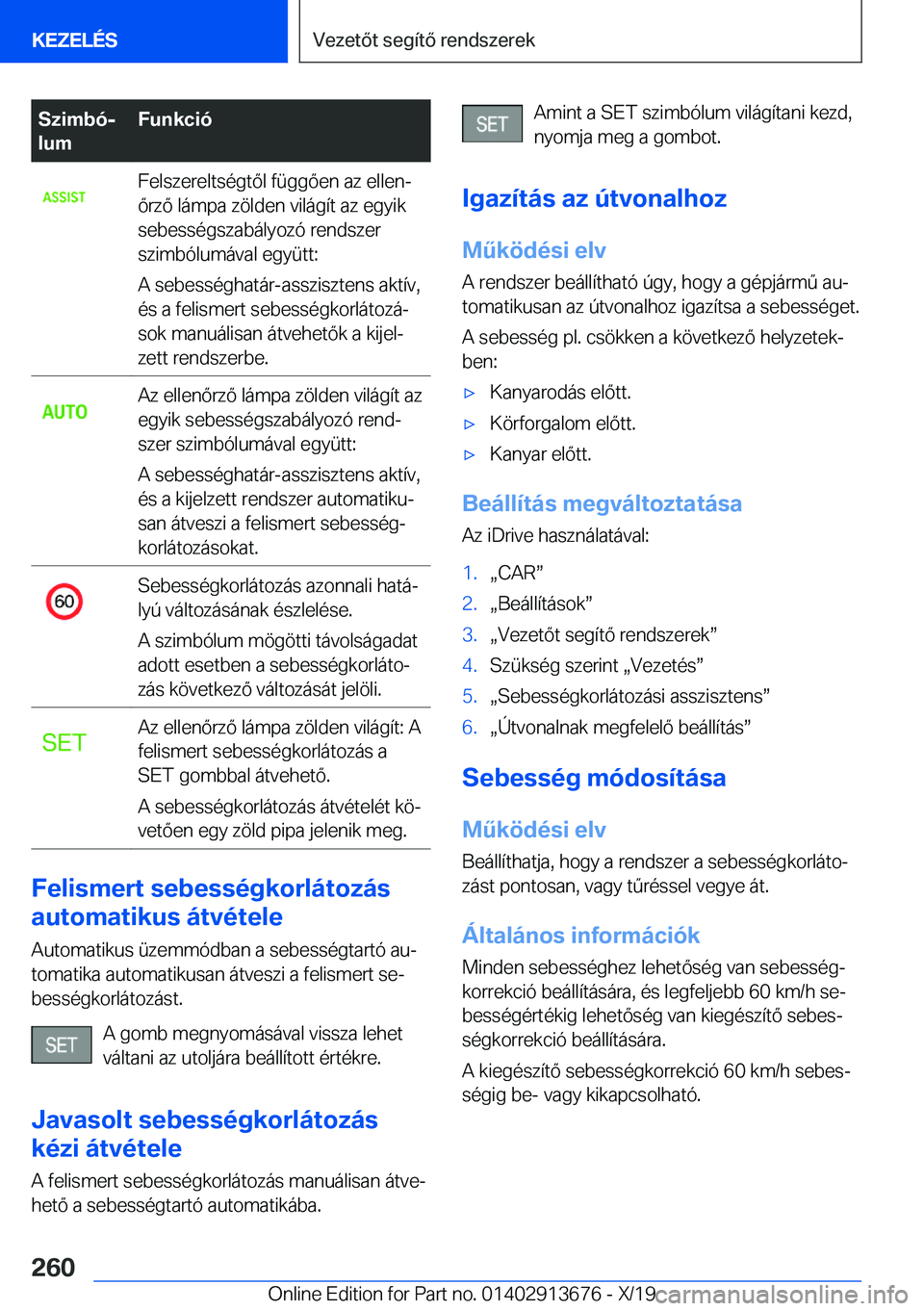 BMW X5 2020  Kezelési útmutató (in Hungarian) �S�z�i�m�b�