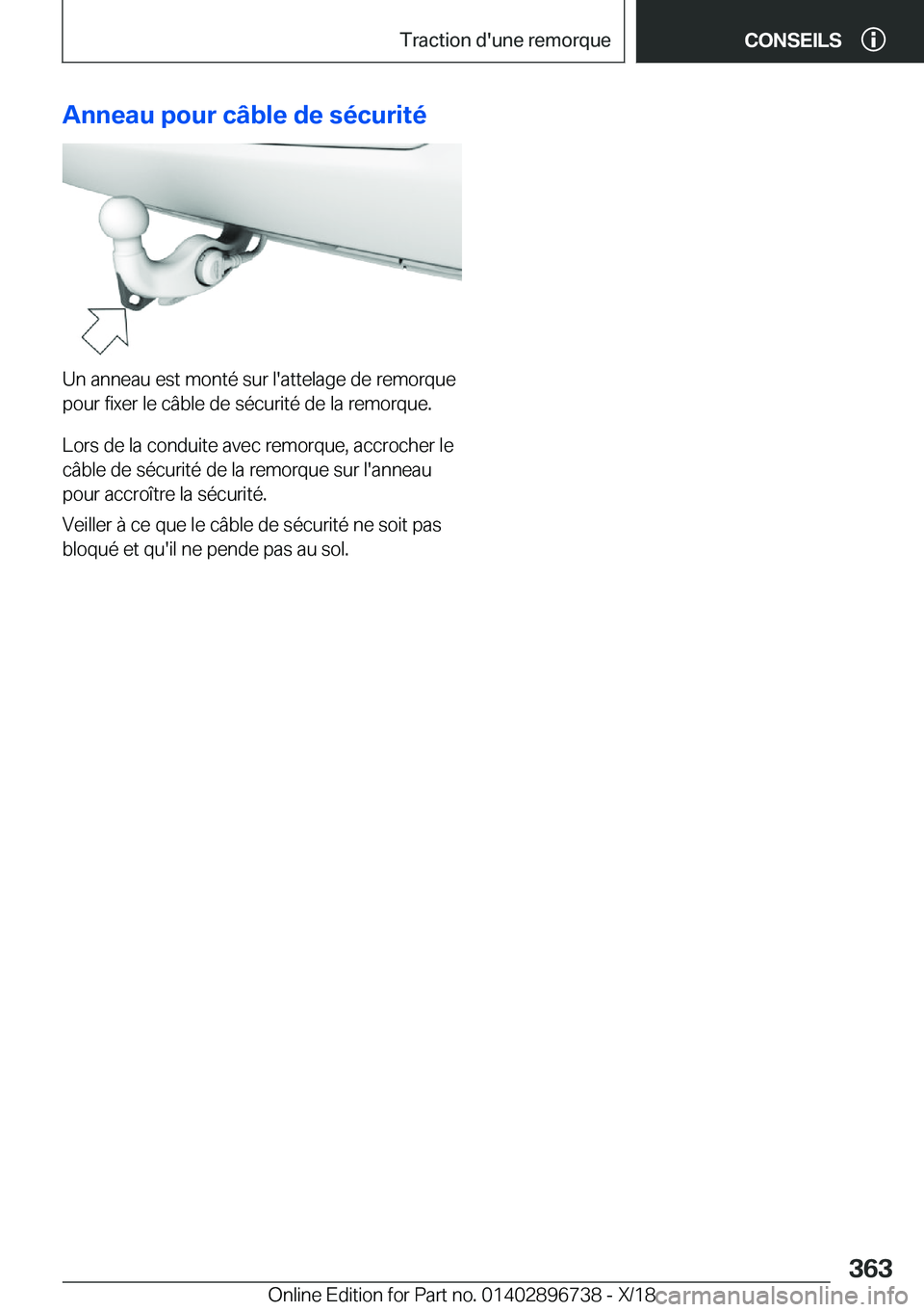 BMW X5 2019  Notices Demploi (in French) �A�n�n�e�a�u��p�o�u�r��c�