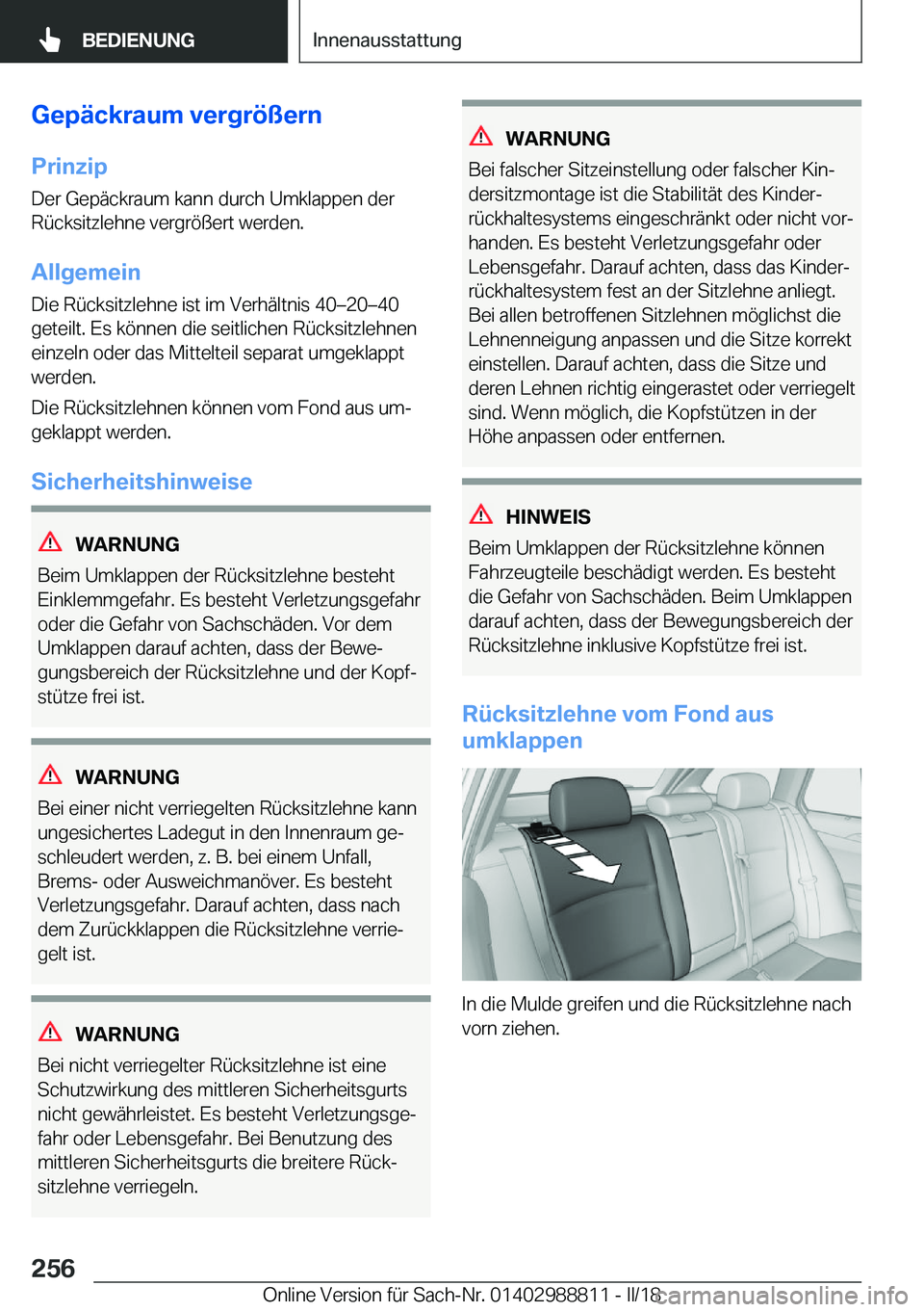 BMW X5 2018  Betriebsanleitungen (in German) �G�e�p�