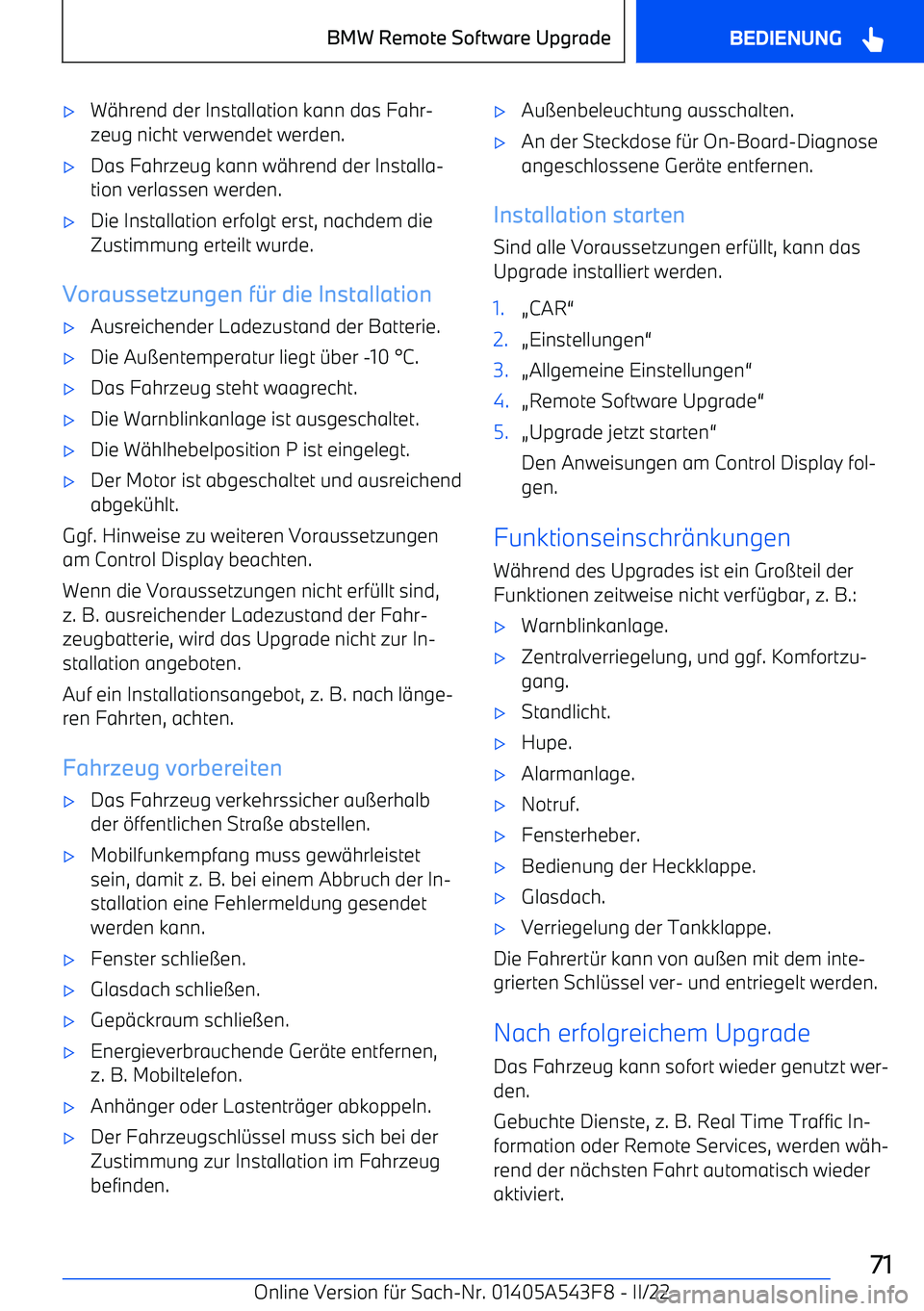 BMW X5 M 2022  Betriebsanleitungen (in German) 