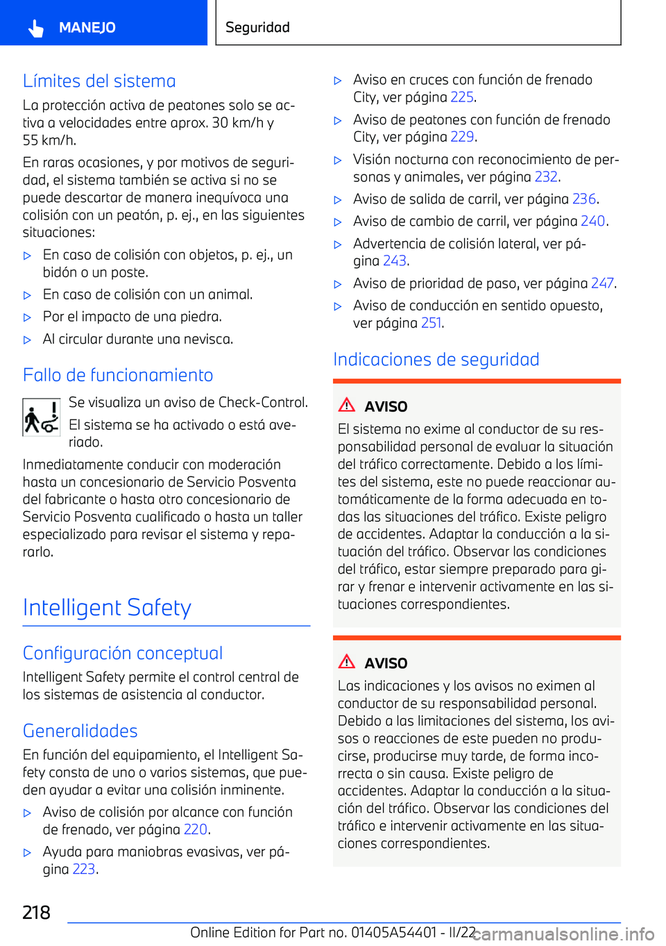 BMW X5 M 2022  Manuales de Empleo (in Spanish) L