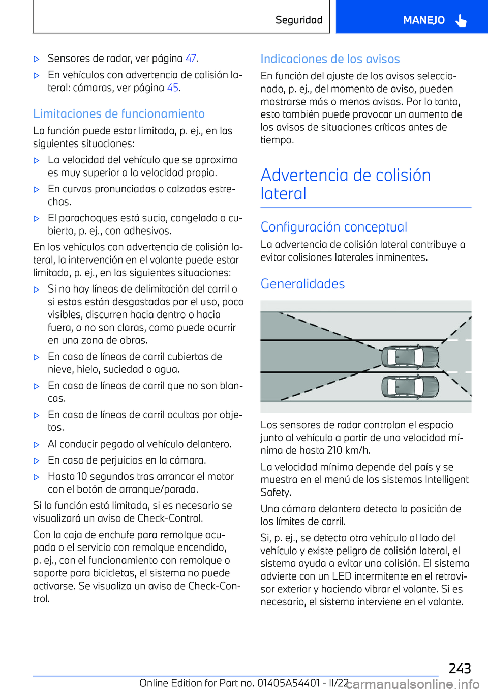 BMW X5 M 2022  Manuales de Empleo (in Spanish) 